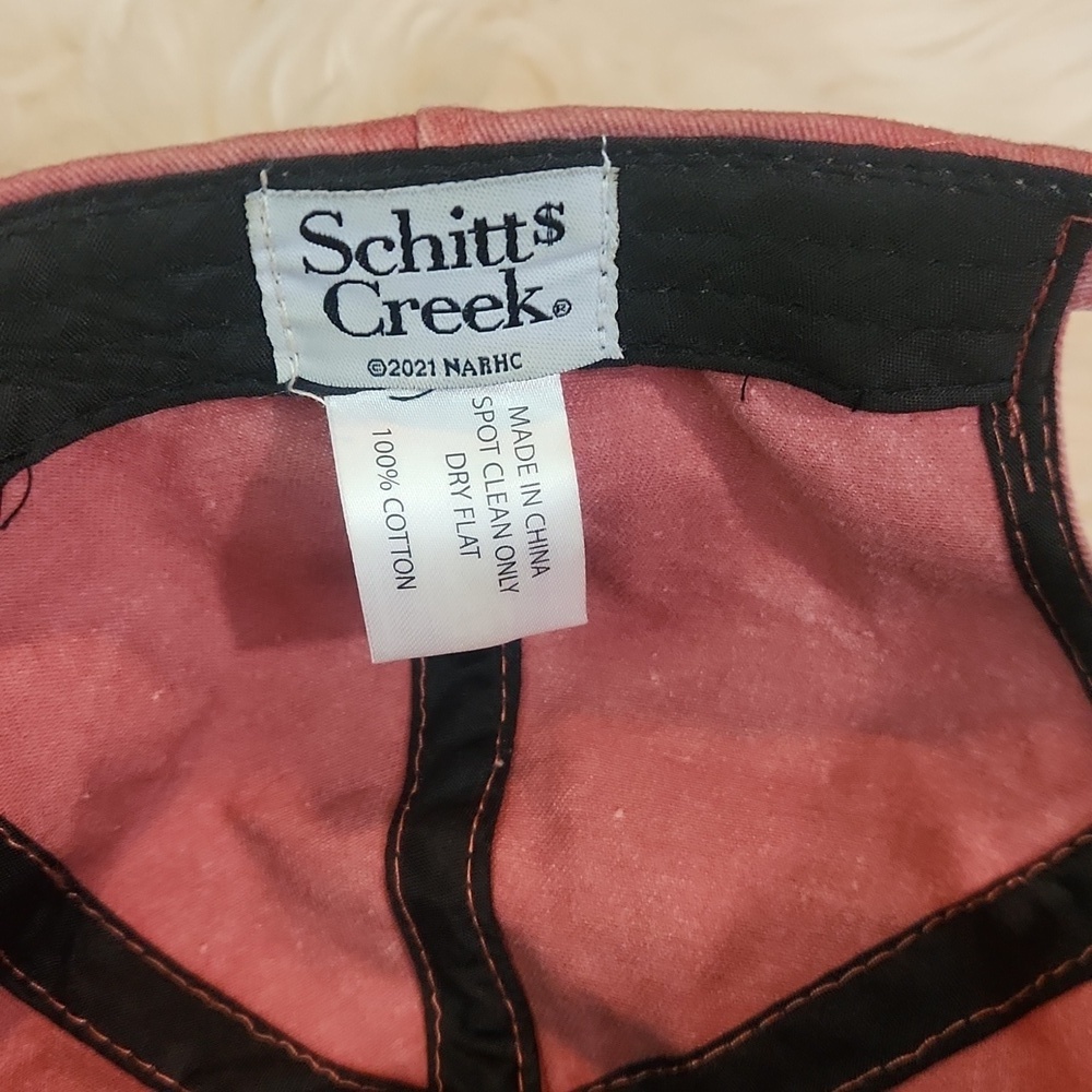 Welcome to Schitts Creek 2021 Mineral Wash Adjustable Hat - Picture 5 of 5